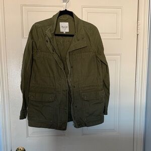 Madewell Army Green Utility Jacket